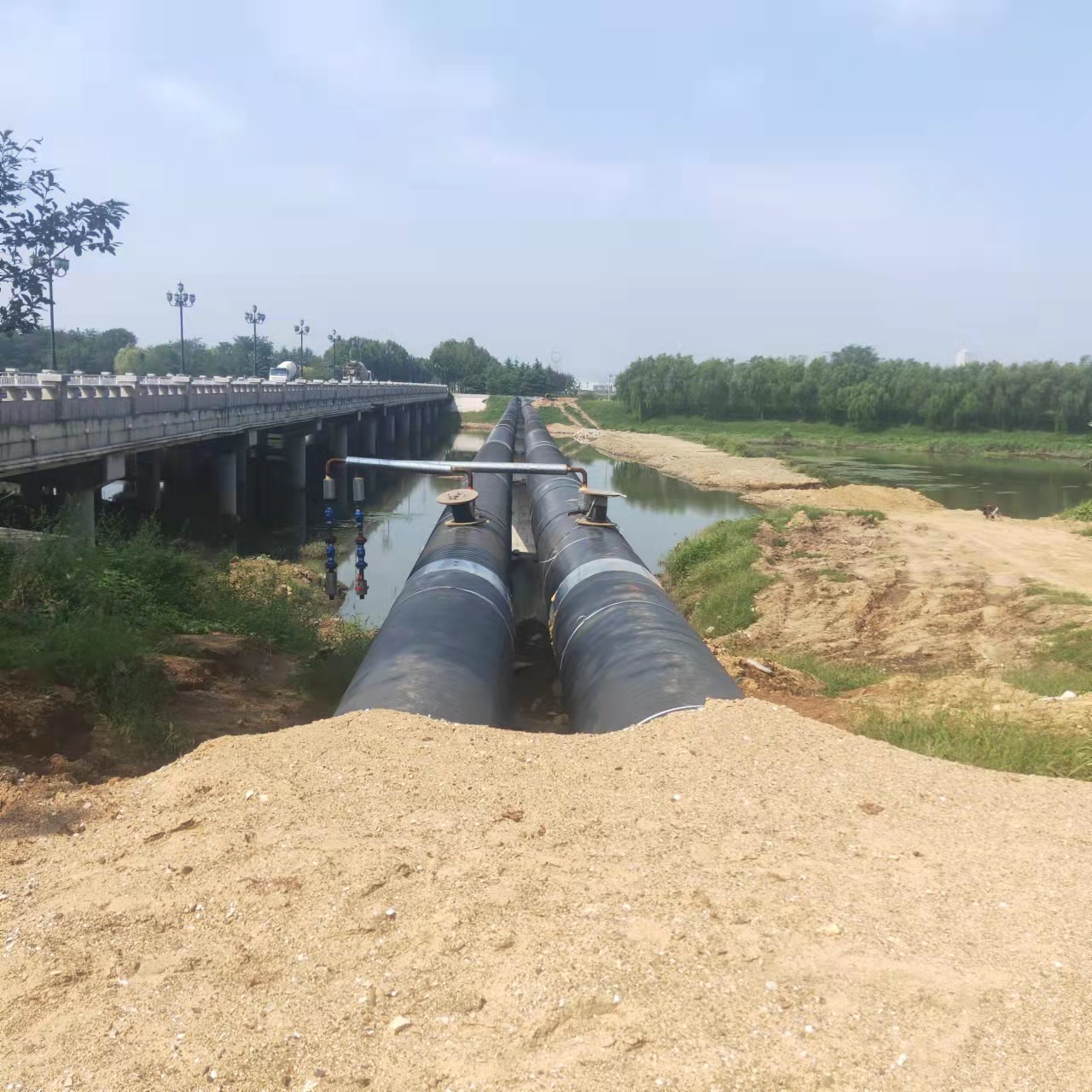 阳泉管道物理震动清洗输油管道清洗